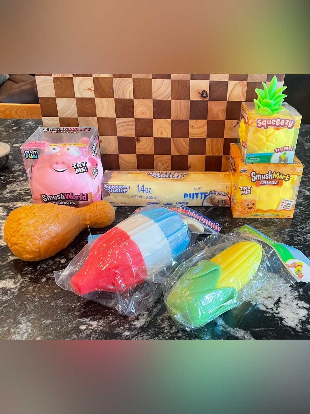 Jumbo Squishy Bundle
Can also purchase separately